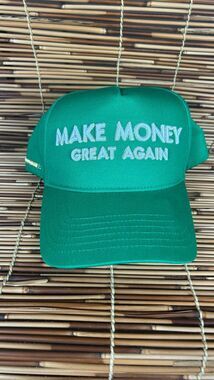 Make Money Great Again Trump DTF Trumpf*cks2024.com Green Hat 47